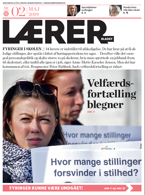 Laererbladet 2 19 Forside